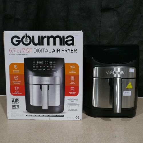 6294 - Gourmia Air Fryer 7Qt     (338-164) *This lot is subject to Vat