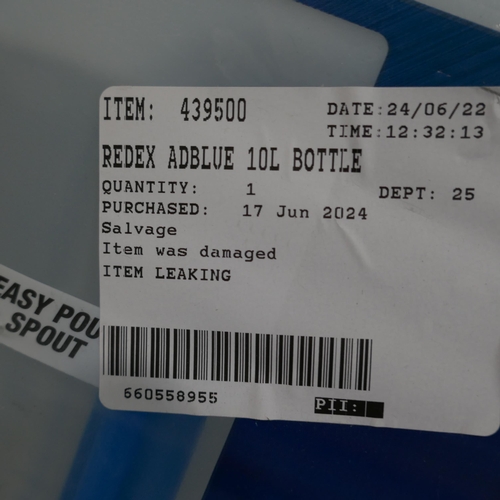 6332 - 2 x Redex Adblue Bottles, Original RRP £189.99 + Vat (337-153,154,441) *This lot is subject to Vat