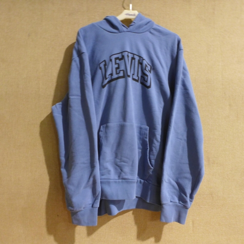 6215 - Levi's hoodies blue x 4, various sizes (336-86071) *This lot is subject to Vat