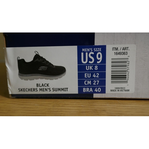 6235 - Skechers memory foam trainers, size UK 8 (335)  *This lot is subject to Vat