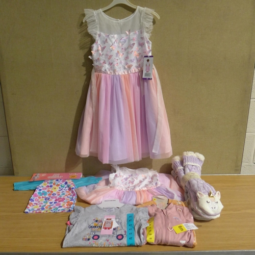 6240 - Quantity of childrens clothing to include Jona Michelle dresses, swimwear, baby grows, various sizes... 