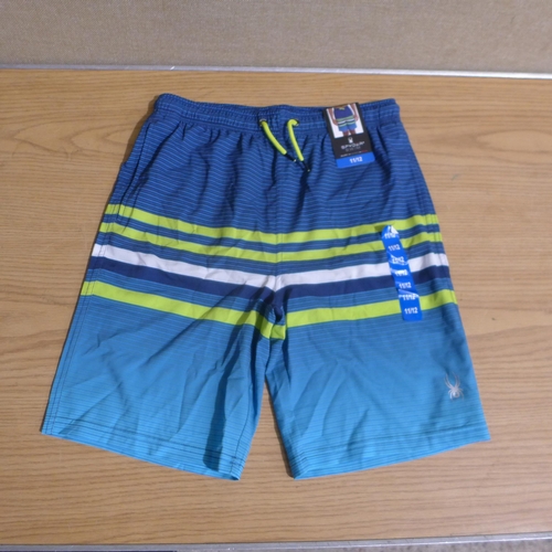 6253 - Spyder boys swimming shorts, blue x 18, various sizes (335-85268) *This lot is subject to Vat