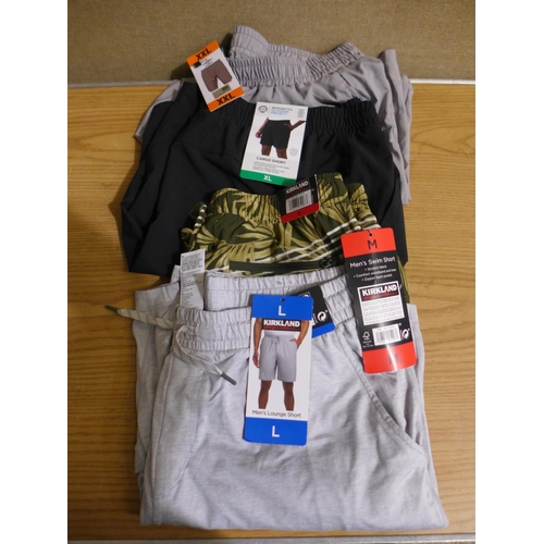 6268M - Quantity of mens clothing to include, jeans, trousers, shorts, shirts, etc., various sizes (335-8607... 