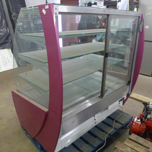 5199 - An Igloo pink fridge/chiller catering display cabinet *This lot is subject to VAT