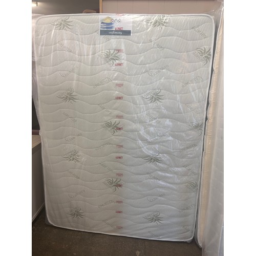 3166 - An Aloe Vera memory foam double mattress