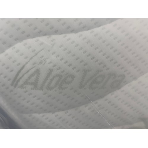 3169 - An Aloe Vera memory foam single mattress