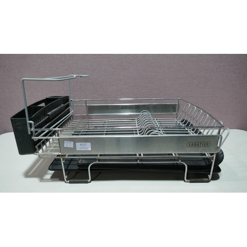 6117 - Sabatier  Expandable Dishrack (sold as scrap)  (336-88) *This lot is subject to Vat