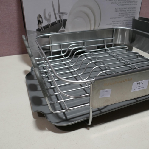 6122 - KitchenAid Compact Dishrack (damaged) (336-90) *This lot is subject to Vat