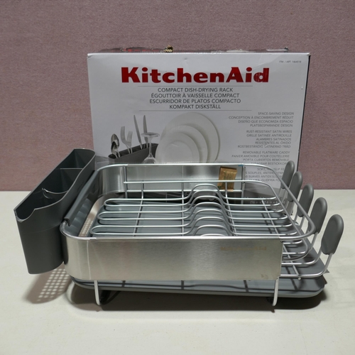 6122 - KitchenAid Compact Dishrack (damaged) (336-90) *This lot is subject to Vat