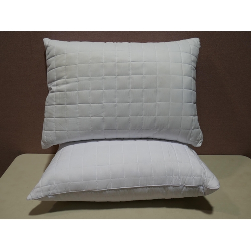 6124 - Two Hotel Grand Shredded Memory Foam Pillows  (336-191) *This lot is subject to Vat