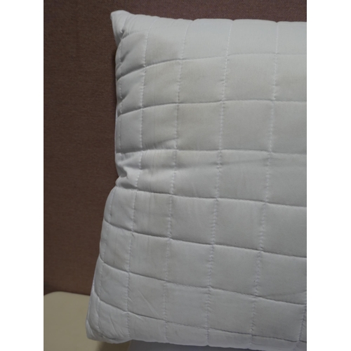 6124 - Two Hotel Grand Shredded Memory Foam Pillows  (336-191) *This lot is subject to Vat