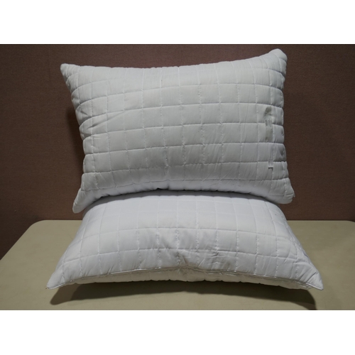 6125 - Two Hotel Grand Shredded Memory Foam Pillows  (336-192) *This lot is subject to Vat