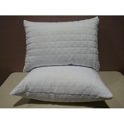 6125 - Two Hotel Grand Shredded Memory Foam Pillows  (336-192) *This lot is subject to Vat