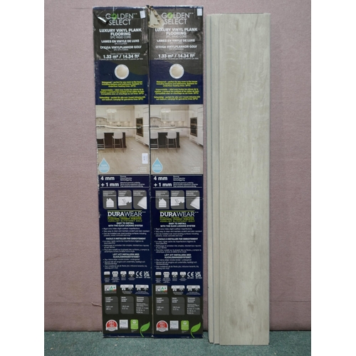 6131 - 2 x packs of Alabaster Vinyl Flooring  (336-79,80) *This lot is subject to Vat