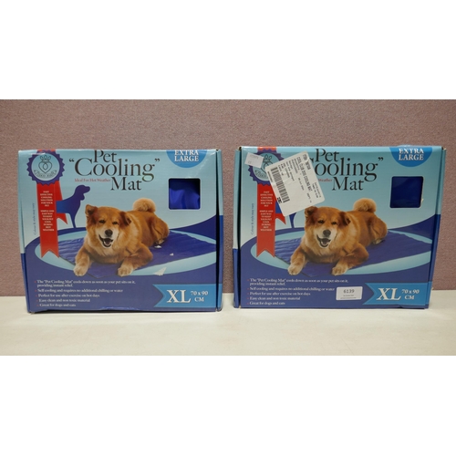 6139 - 2 x Cool Club XL Dog Cooling Mats (336-97,180) *This lot is subject to Vat