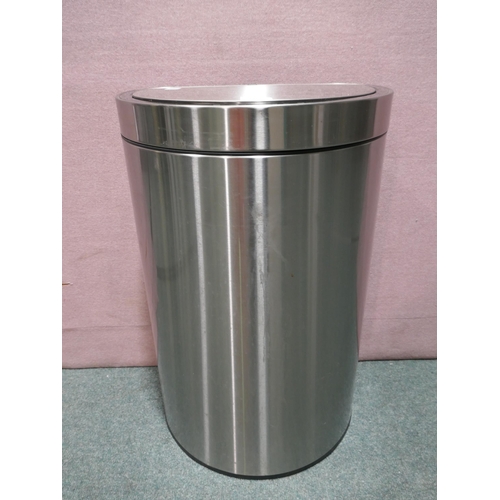 6163 - 47L Eko Semi Round motion sensor Bin (336-138) *This lot is subject to Vat