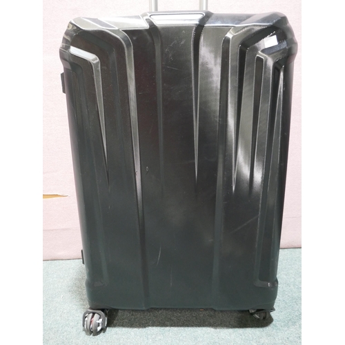 6170 - Samsonite black Endure 2 piece Hard shell suitcases (large case damaged) Original RRP £119.99 + Vat ... 