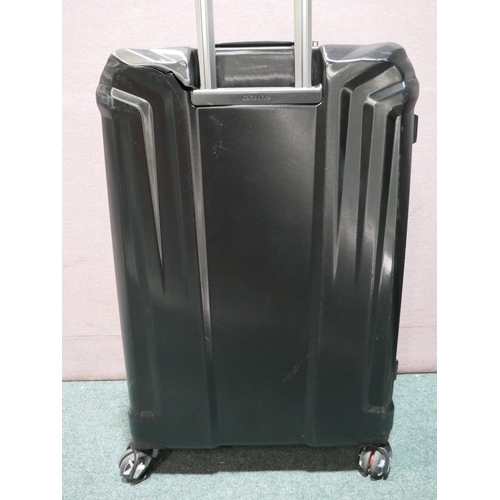 6170 - Samsonite black Endure 2 piece Hard shell suitcases (large case damaged) Original RRP £119.99 + Vat ... 