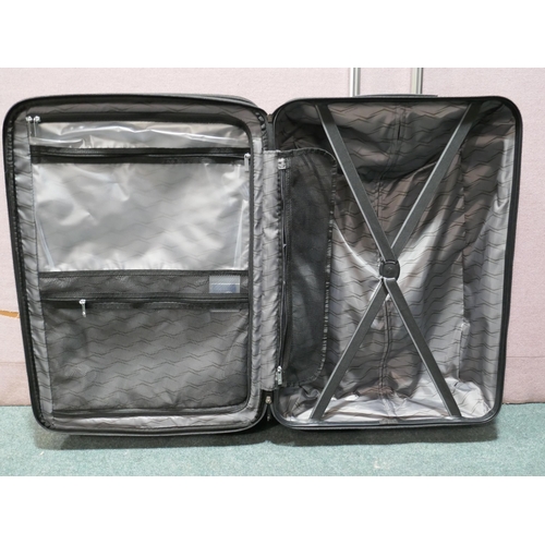 6170 - Samsonite black Endure 2 piece Hard shell suitcases (large case damaged) Original RRP £119.99 + Vat ... 