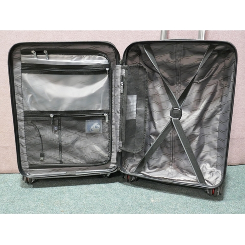 6170 - Samsonite black Endure 2 piece Hard shell suitcases (large case damaged) Original RRP £119.99 + Vat ... 