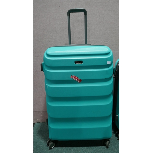 6181 - Rock Bali 3 Piece hard shell suitcases, Original RRP £141.66 + Vat (336-14) *This lot is subject to ... 