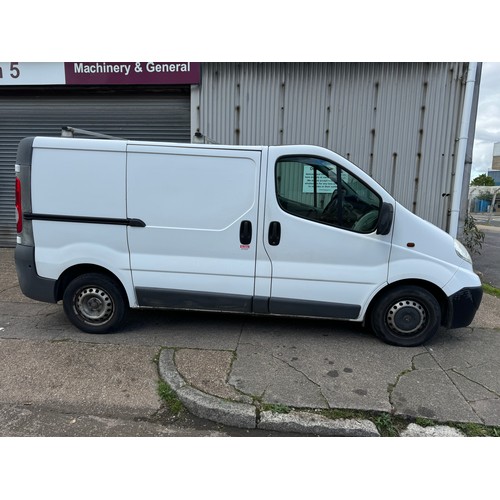 5342 - Vauxhall Vivaro Panel van 2007 LS07 LWX 1995cc Diesel MOT till 22.12.24 - recorded mileage 157803 mi... 