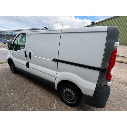 5342 - Vauxhall Vivaro Panel van 2007 LS07 LWX 1995cc Diesel MOT till 22.12.24 - recorded mileage 157803 mi... 