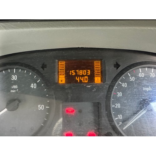 5342 - Vauxhall Vivaro Panel van 2007 LS07 LWX 1995cc Diesel MOT till 22.12.24 - recorded mileage 157803 mi... 