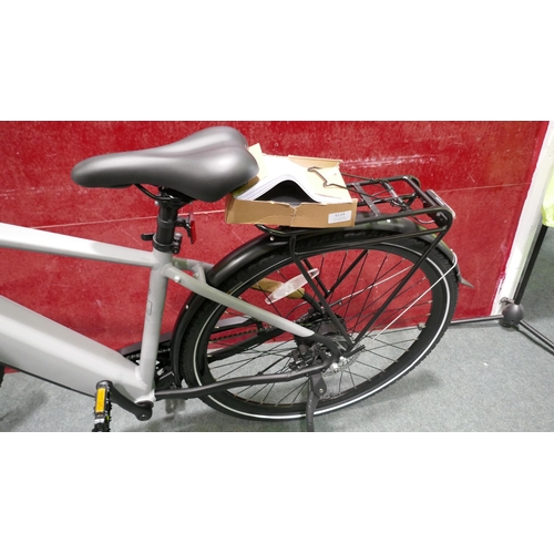 6114A - Dawes Spire 2.0 Gentlemen's Electric Hybrid Bike with Two Keys, Charger, Pan Rack and Kick Stand : e... 