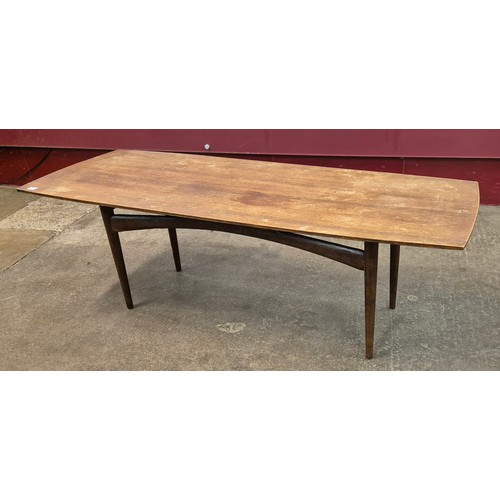 7 - A Dalescraft afromosia rectangular coffee table