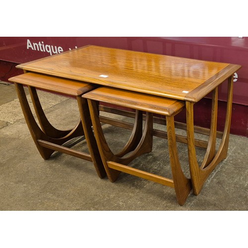 10 - A G-Plan Astro teak rectangular nest of tables