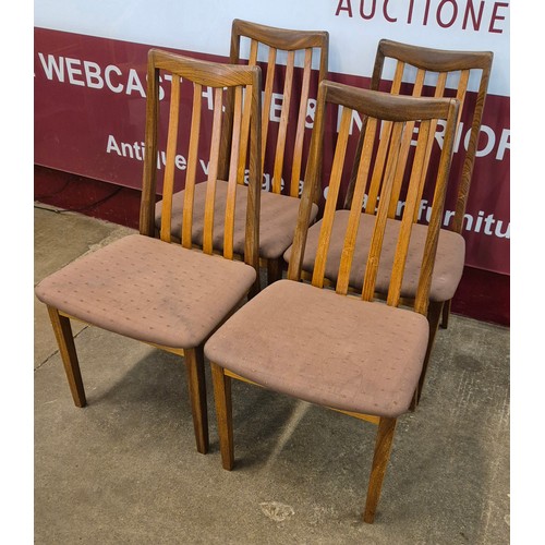 25 - A set of four G-Plan Fresco teak dining chairs