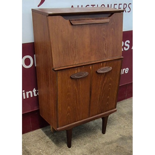 51 - A teak bureau