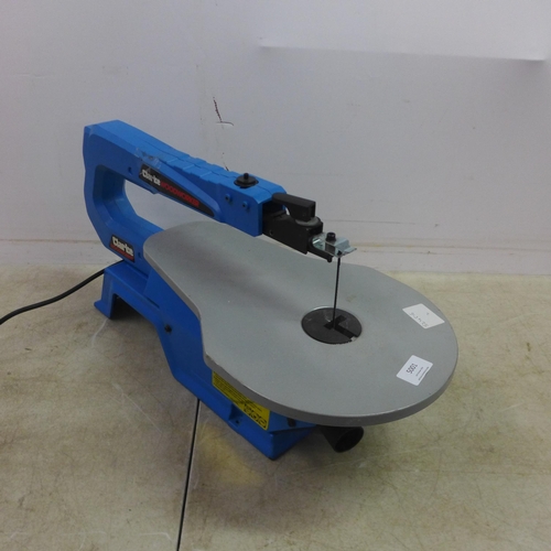 5001 - A Clarke Woodworker CS5400D 240v fret saw