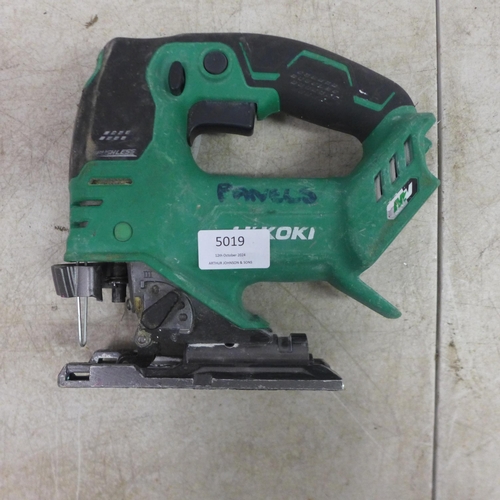 5019 - 2 Hikoki power tools including a CJ36DB cordless jigsaw and a CJ36DA cordless jigsaw