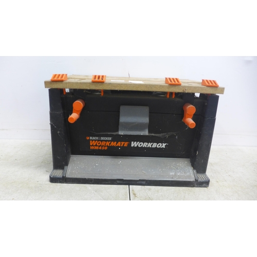 5023 - A Black and Decker WM450 workmate work box