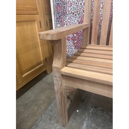 3155 - A Teak bench