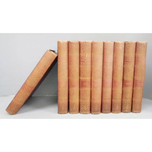 1018 - A set of nine volumes of Cassell's History of England **PLEASE NOTE THIS LOT IS NOT ELIGIBLE FOR IN-... 