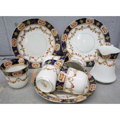 1041 - A collection of china, including Anchor, Bridgewood, Duchess all Indian Tree pattern and Edwardian t... 