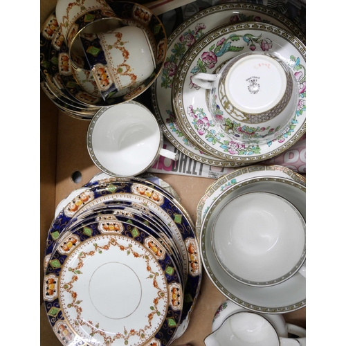 1041 - A collection of china, including Anchor, Bridgewood, Duchess all Indian Tree pattern and Edwardian t... 