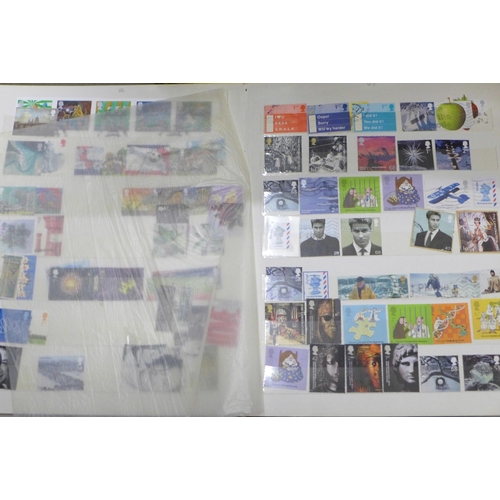 1061 - A box of stamps, covers, etc., loose and in albums