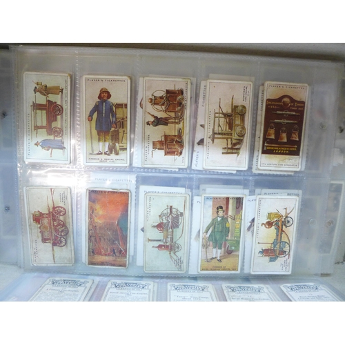 669 - A collection of cigarette cards, (mostly sets)