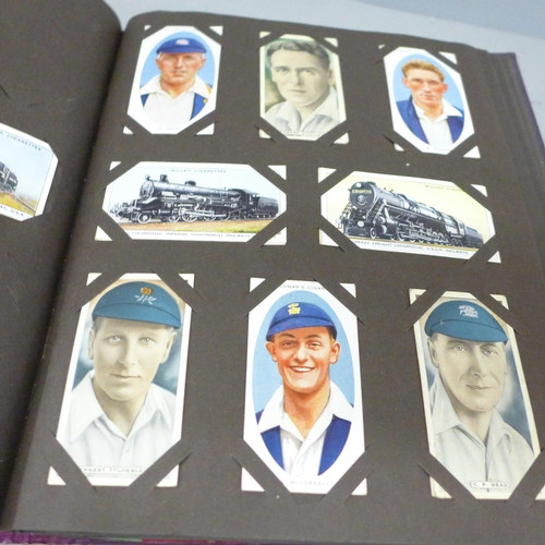 682 - Four albums of cigarette cards