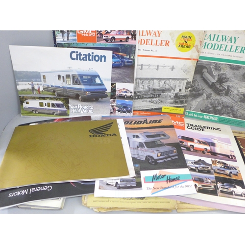 692 - A collection of Hobbies Weekly publications, dating from 1943, and Railway Modeller magazines dating... 