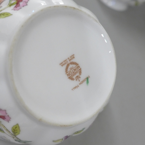 705 - Minton Haddon Hall china, (6)