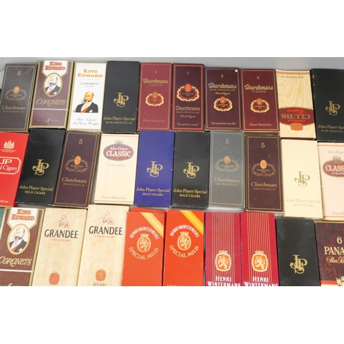 729 - A collection of over 60 original and dummy Cigarette and Cigar packs from Imperial Tobacco 1790-80's... 