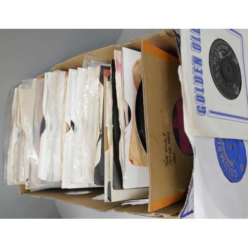 731 - A collection of 1950s and 60s 45rpm records, (100)