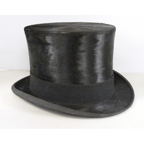 741 - An Austin Reed Ltd. top hat, cased