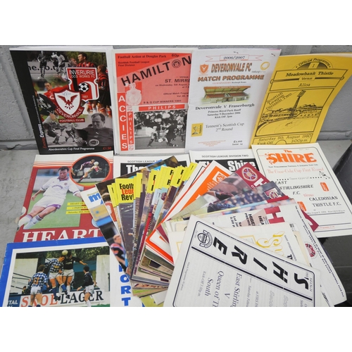 762 - A collection of lower league football programmes late 1980's early 90's, (49)