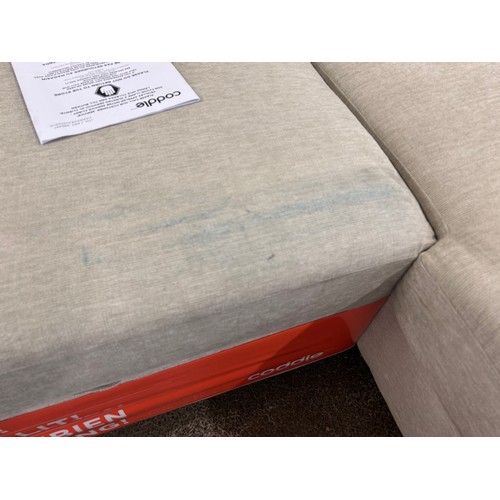 3109 - Coddle Aria Sofabed Beige , Original RRP £958.33 + Vat (4214-10) *This lot is subject to Vat